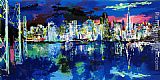 Francisco Paintings - San Francisco by Night by Leroy Neiman